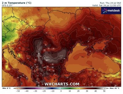 Нов мор в събота: 44 градуса в Дунавската равнина 