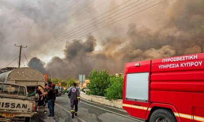 Овладян е големият пожар край кипърския град Лимасол