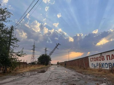 След силната буря в Раковски: Осигуриха ток чрез генератори
