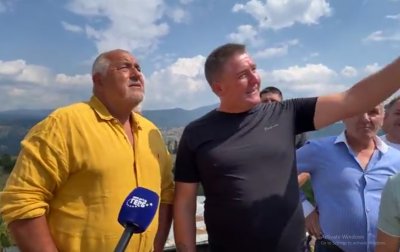 Борисов обеща асфалт в Родопите (ВИДЕО)