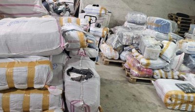 Над 25 000 стоки менте задържаха на Лесово