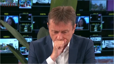 Шок видео: Сръбски министър получи инсулт в ефир 
