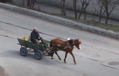 Каруцар е с опасност за живота след удар от кола