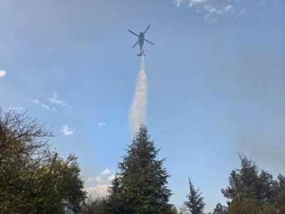 Пожарът край Сунгурларе е овладян