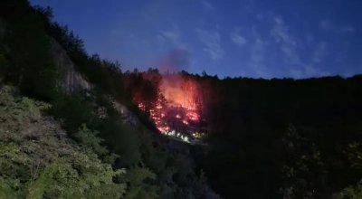 Трима обгазени при пожара в Шуменското плато