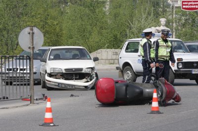 Оставиха в ареста шофьора, убил жена на мотопед край Поморие и избягал 