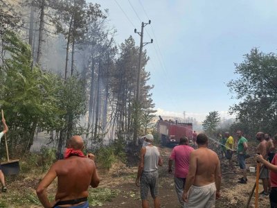 Има задържан за пожара в Българово