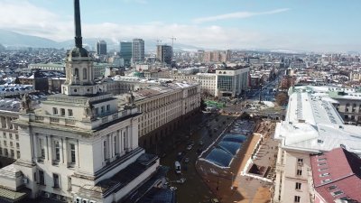 Аномалия? Центърът на София е с до 6°C по-горещ спрямо периферията