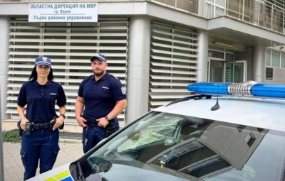 Варненски полицаи спасиха самоубиец