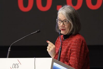 Председателката на Международния комитет на Червения кръст МКЧС Миряна Сполярич