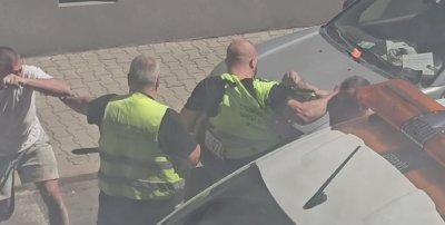Здрав бой в центъра на София