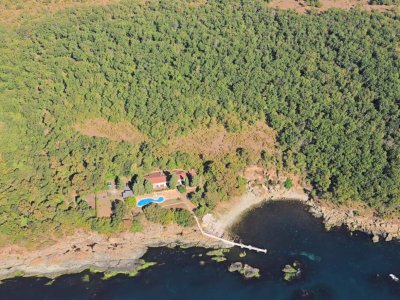 ДРОНЪТ ГО СПИПА: Лъсна собственикът на тайната вила в гората край Приморско