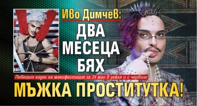 Иво Димчев: Два месеца бях мъжка проститутка!