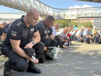3 години по-късно: В Бургас почитат двамата полицаи, пометени от автобус с мигранти