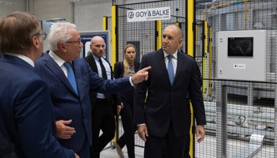 Радев поговори с германския президент за икономика,инвестиции и отбрана