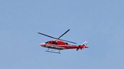Хеликоптер транспортира чужденец със счупен череп от Видин до София
