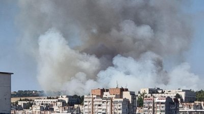 Голям пожар избухна във Велико Търново