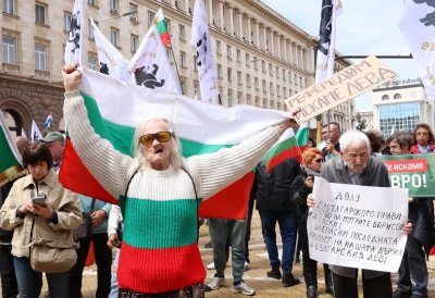 "Възраждане" пак организираха протест, искат оставката на кабинета 