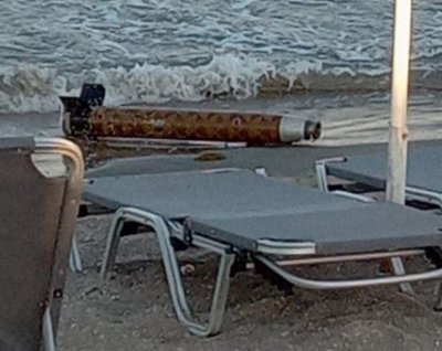 Морето изхвърли боен снаряд край Синеморец