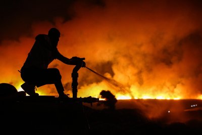 Община Тополовград обяви частично бедствено положение заради пожар