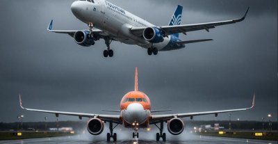 Два самолета на косъм от сблъсък над Ница 