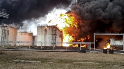 Белгород потъна в мрак след удар на Украйна по топлоелектрическа централа 