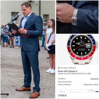 Кметът на "Нови Искър" носи часовник за 40 бона