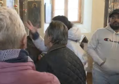 Долни Богров на простест - искат си поп Янко
