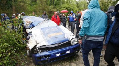 Драма на рали във Варна: Автомобил помете публиката, има тежко ранени
