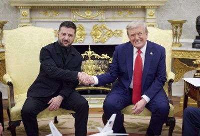Тръмп и Зеленски се срещат в Белия дом 