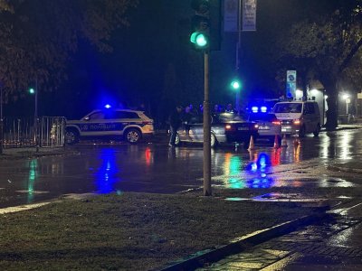 Патрулка и лек автомобил се попиляха в Монтана (СНИМКИ)