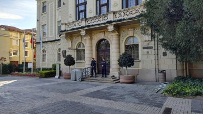 Полицейска акция в Община Пловдив