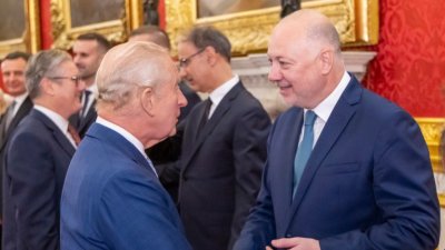 Желязков покани Чарлз III отново да дойде в България