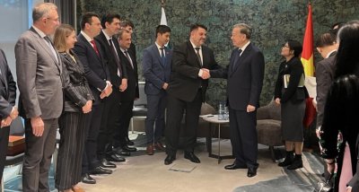 Атанас Зафиров се срещна с шефа на виетнамските комунисти