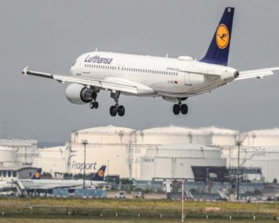 Индиец намушка двама тийнейджъри с вилица по време на полет за Франкфурт