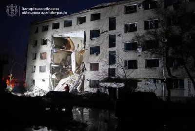Масирана руска атака срещу Запорожие, пострадали са и деца