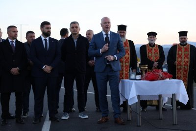 Премиерът Желязков пусна обновения участък от пътя за Гърция