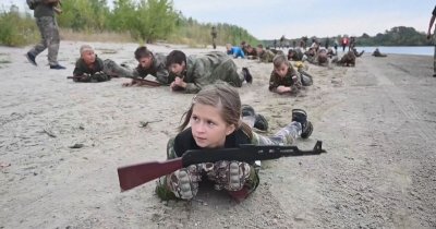 "Най-много ми хареса да хвърлям гранати": Русначета минават военно учение