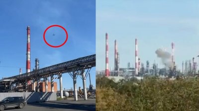 Украински дронове отнво удариха руска петролна рафинерия в Орск