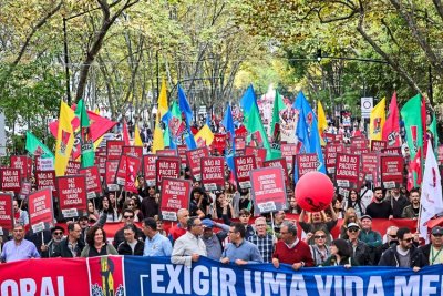 Португалците се вдигнаха на бунт срещу предложените трудови реформи