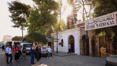 Шест древни статуи откраднати от Националния музей в Дамаск