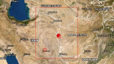 Силно земетресение разлюля Иран