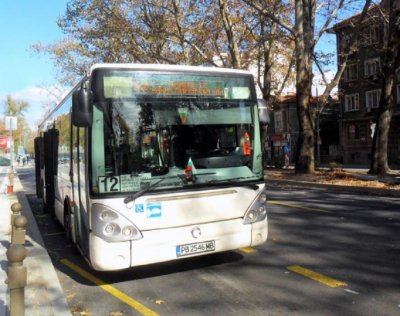 Автобус блъсна пиян велосипедист в Пловдив