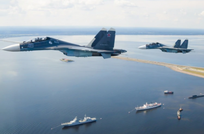 Изтребител Су-30 се разби в Русия