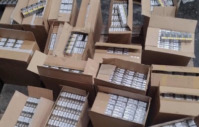 Откриха над 340 хил. къса нелегални цигари във влекач на Дунав мост 2