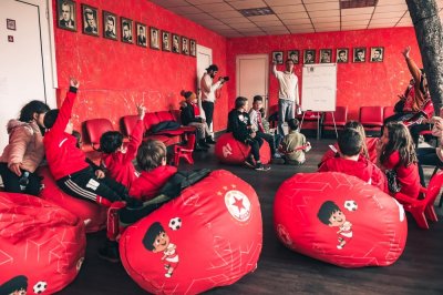 Млади таланти на ЦСКА тренираха с мъжкия отбор