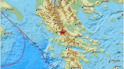 4,2 по Рихтер люшна Гърция 