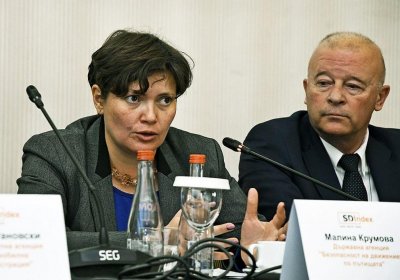 Махнаха Малина Крумова от агенция "Безопасност на движението"