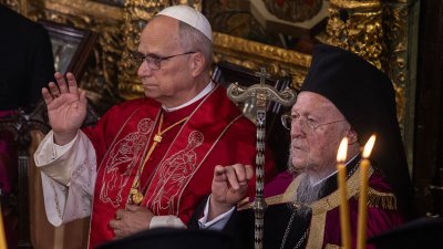 Папа Лъв XIV и Вартоломей подписаха историческа декларация 