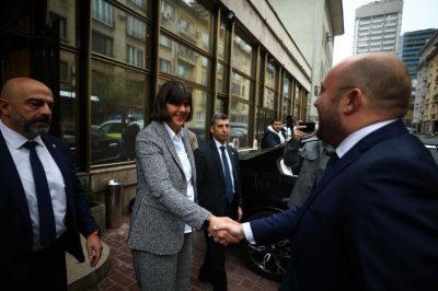 Лаура Кьовеши откри офиса на Европрокуратурата в София, намиращ се в бившата централа на ДПС